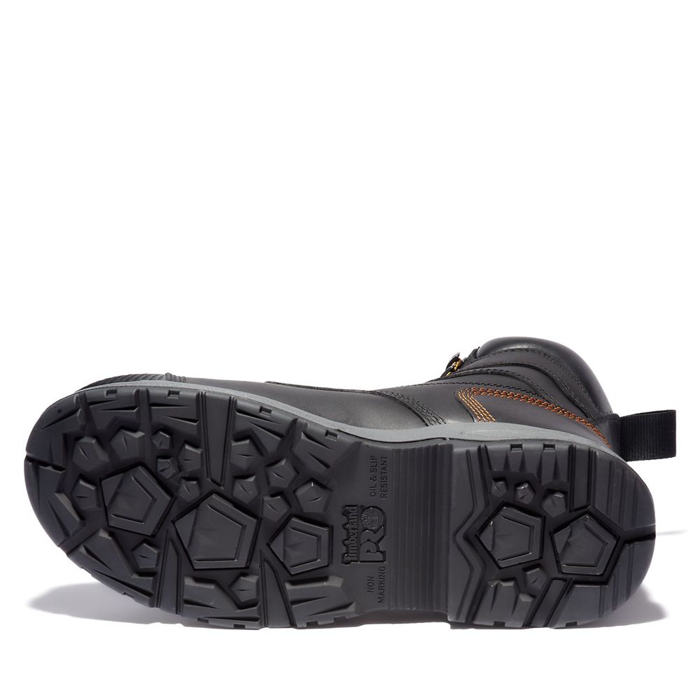 Bocanci De Muncă Timberland Barbati Negrii - Pro® Endurance Hd 8\" Comp Toe - Romania - AXDGEP197